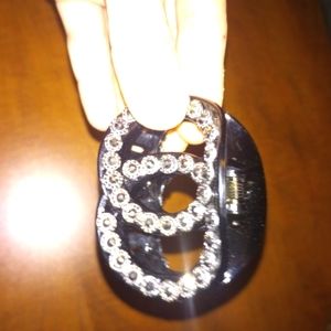 Chanel Rhinestone Hair Clip